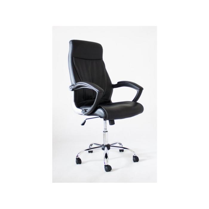 Kancelářská židle celočalouněná černá - ADK