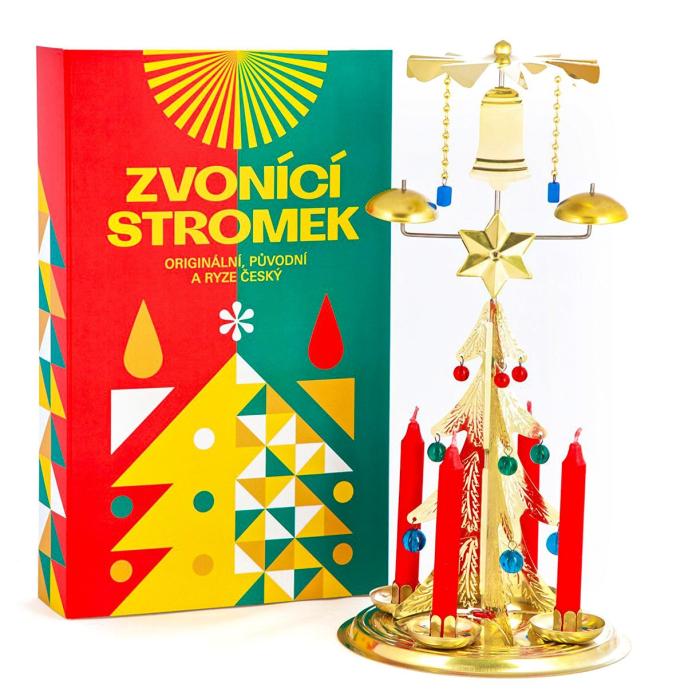 Retro zvonící stromek  - AZ